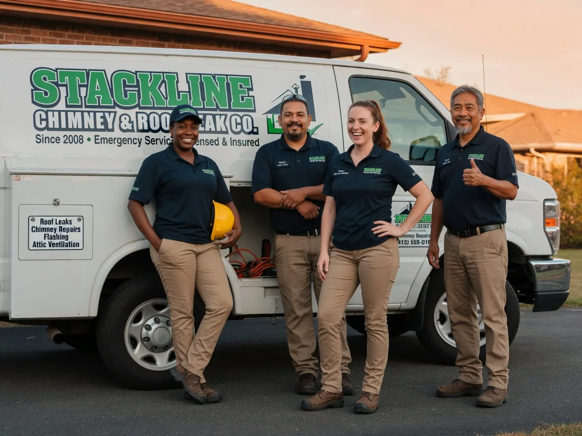 Chimney flashing repair company in Mode, IL